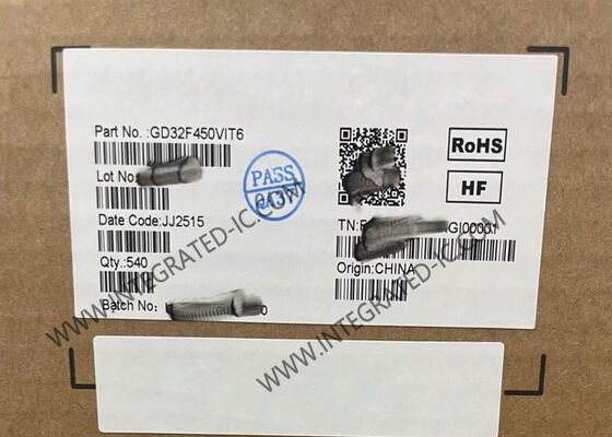 GD32F450VIT6 Microcontroller MCU 200MHz 32-Bit ARM Cortex-M4 với gói LQFP100