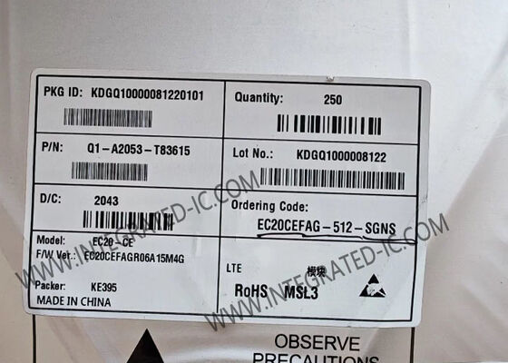 Mô-đun Giao tiếp Không dây LTE Cat 4 Độ chính xác Cao EC20CEFAG-512-SGNS