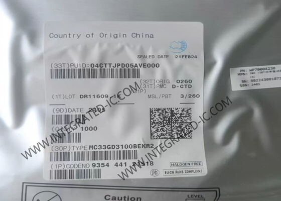 MC33GD3100BEKR2 Chiếc mạch tích hợp Chip Đường dẫn cổng kênh duy nhất với đầu ra đỉnh 15A và cách ly galvanic cho IGBT và thiết bị điện SiC