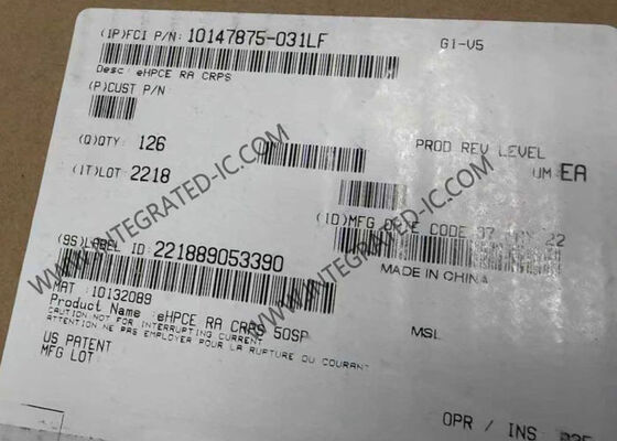 10147875-031LF eHPCE Cải thiện kết nối cạnh thẻ công suất cao với điện áp 12V và mạ vàng