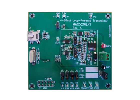 MAX5216LPTEVKIT Giải pháp nhúng Bảng đánh giá bộ chuyển đổi DAC Rail-To-Rail 16-Bit MAX5216