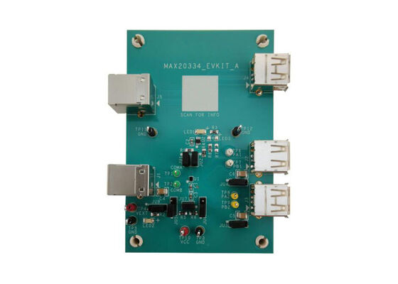 Bảng đánh giá công tắc tương tự SPDT kép MAX20334 MAX20334EVKIT Embedded Solutions