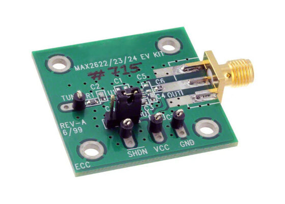 MAX2623EVKIT Giải pháp nhúng 885MHz đến 950MHz Bảng đánh giá dao động điều khiển điện áp
