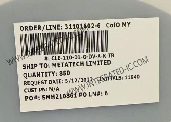 CLE-110-01-G-DV-A-K-TR 20 Vị trí 0,80mm Pitch Tiger Beam Socket Strip Board to Board Connector