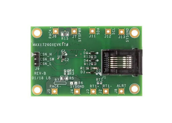 MAX17260GEVKIT Giải pháp nhúng 2.3V đến 4.9V Hội đồng đánh giá quản lý công suất đo nhiên liệu