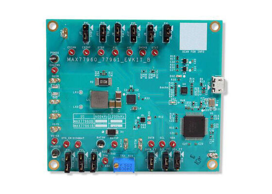 MAX77961BEVKIT12 Giải pháp nhúng MAX77961B USB Type-C Buck-Boost Charger Evaluation Kit