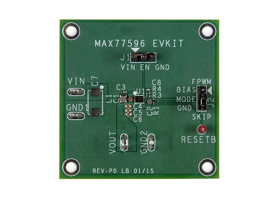 MAX77596EVKIT Giải pháp nhúng 3.5V đến 24V 300mA 1.7MHz Buck Converter Board Evaluation