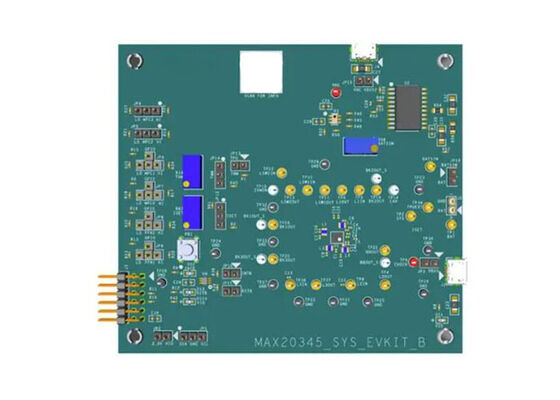 MAX20345EVSYS Hội đồng đánh giá các giải pháp nhúng cho quản lý năng lượng bộ sạc pin MAX20345