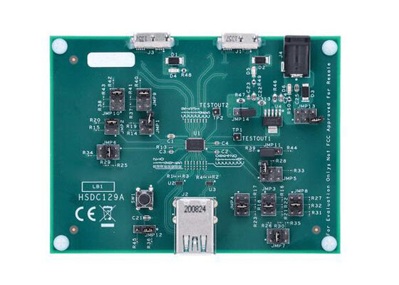 TUSB1004EVM Giải pháp nhúng TUSB1004 10Gbps USB 3.2 Adaptive Linear Redriver Evaluation Module
