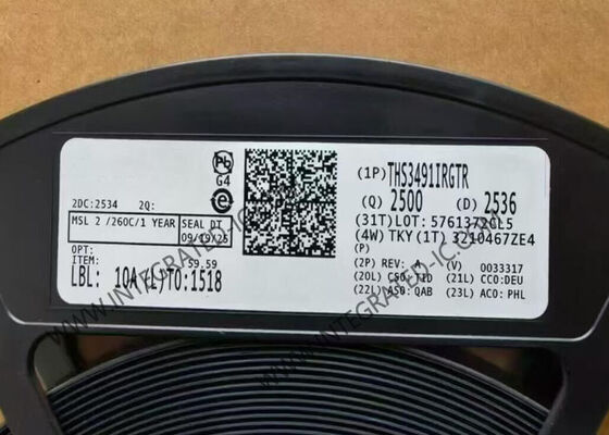 THS3491IRGTR Chip mạch tích hợp 900MHz 500mA Bộ khuếch đại phản hồi dòng điện đầu ra công suất cao