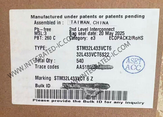 Vi điều khiển ARM STM32L433VCT6 MCU 32-Bit Lõi đơn 80MHz