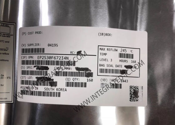 EP2S30F672I4N Stratix II FPGA với bộ nhớ 672-FBGA gói 1,31Mbit và 500 I / O