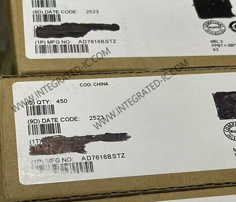 Chip IC Tích hợp AD7616BSTZ với Đầu vào Lưỡng cực Lấy mẫu Đồng thời Kép Độ phân giải 16-Bit ADC