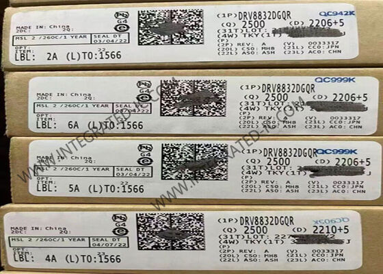 IC Chip DRV8832DGQR Mạch Tích Hợp Trình Điều Khiển Động Cơ Cầu H Dòng Điện Đầu Ra 1A Với Điện Áp Hoạt Động 2.75V Đến 6.8V