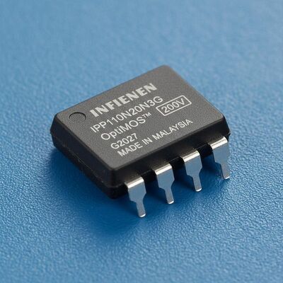 Chip IC OptiMOS™ Kênh N MOSFET với 200 V 88 A và Điện trở Kênh-Nguồn 9.9 mOhms