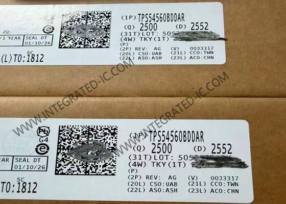 Chip IC Tích hợp TPS54560BDDAR Bộ chuyển đổi DC-DC Buck 4.5V đến 60V 5A với chế độ Eco-mode™