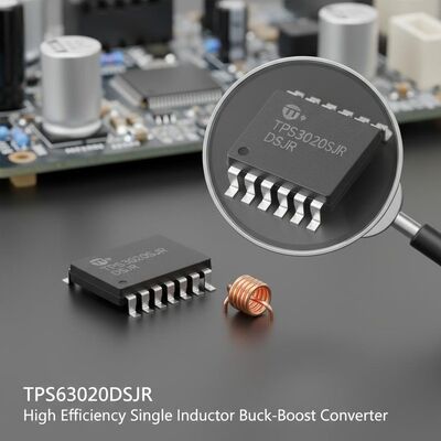 TPS63020DSJR Hiệu suất cao 4A Điện ra 2.4MHz Chuyển tần số Buck-Boost Converter Chip mạch tích hợp