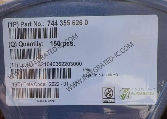 7443556260 Chip mạch tích hợp 42MHz WE-HCI Ứng dụng điện dòng điện cao