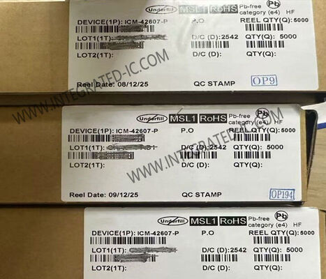 ICM-42607-P Cảm biến IC Hiệu suất Cao IMU Theo dõi Chuyển động MEMS 6 Trục LGA-14