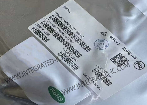 MPM3822CGRH Chip mạch tích hợp 2A Tiếng ồn thấp Đơn vị điện giảm bước QFN20