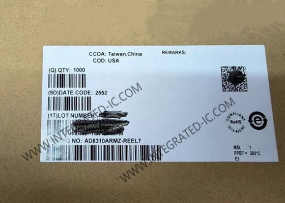 AD8310ARMZ Chip mạch tích hợp 95dB Logarithmic Amplifier MSOP8 RF Power Detectors