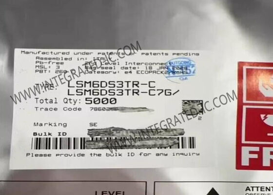 Cảm biến LSM6DS3TR-C IC Gia tốc kế Con quay hồi chuyển Nhiệt độ Cảm biến 6 Trục 14-VFLGA