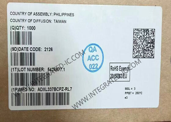 Cảm biến gia tốc 3 trục ADXL337BCPZ, công suất thấp, LFCSP-16, Cảm biến chuyển động
