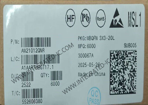 AW21012QNR 12 kênh điều khiển LED với 256 cấp độ PWM và giao diện I2C