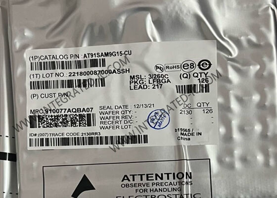 AT91SAM9G15-CU Microcontroller MCU với lõi ARM926EJ-S 400MHz và xử lý 32 bit