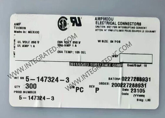 4 Vị trí góc phải PCB Mount Header & Receptacle Connector với 3A Current Rating