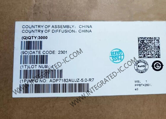 ADP7182AUJZ-5.0 Bộ điều chỉnh tuyến tính LDO có độ ồn thấp với PSRR cao và Dải điện áp đầu vào rộng TSOT-23-5