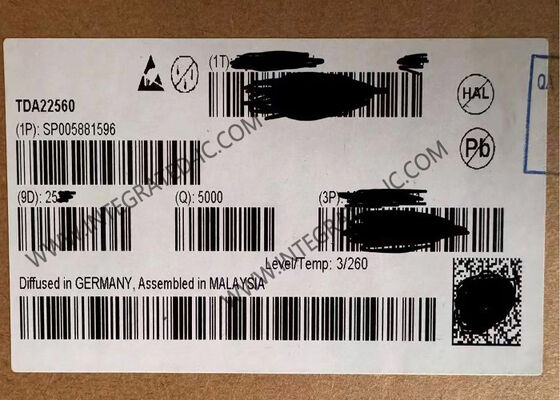 Chip mạch tích hợp TDA22560 với dòng điện đầu ra 60A Giai đoạn nguồn thông minh OptiMOS™ 6 trong gói PG-UFLGA-34