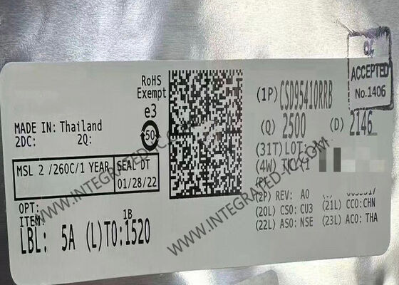 CSD95410RRB Chip mạch tích hợp Giai đoạn nguồn thông minh NexFET™ với dòng điện liên tục cao nhất ở tần số cao 90A và hiệu suất hệ thống trên 95%