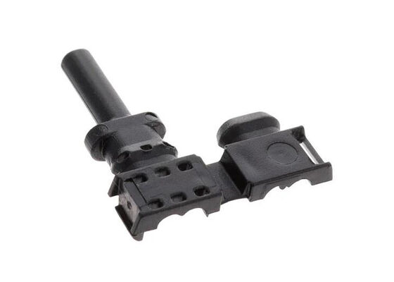Đầu nối cáp quang bằng nhựa AFBR-S10PS011Z cho cáp POF song công có tính năng phát hiện sự kiện đèn flash hồ quang và phạm vi hoạt động -40°C đến 85°C
