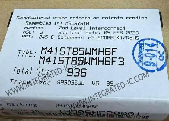 M41ST85WMH6F Chip mạch tích hợp với 44B NVRAM và 400 kHz I2C Interface Real-Time Clock trong gói SOIC-8