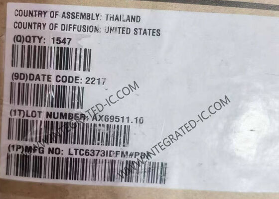 LTC6373IDFM 36V Bộ khuếch đại thiết bị có thể lập trình hoàn toàn khác biệt với dòng điện Bias đầu vào 25pA
