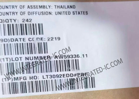 Chiếc chip mạch tích hợp LT3092EDD 200mA 2 đầu cuối Nguồn điện lập trình có phạm vi đầu vào từ 1,2V đến 40V