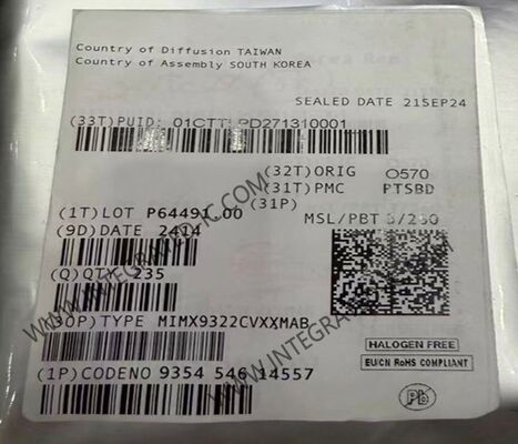Máy vi điều khiển MCU MIMX9322CVXXMAB Tối đa 1,7GHz i.MX 93 Bộ xử lý ứng dụng