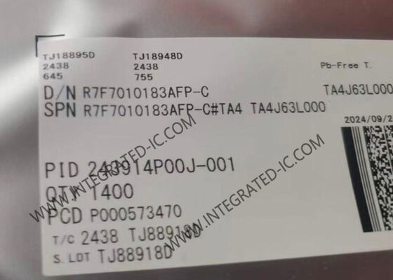 R7F7010183AFP 32 bit Microcontroller MCU với máy ảnh AHL RH850/F1L