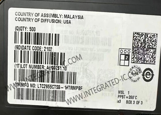 LTC2955CTS8-1 Chiếc mạch tích hợp Chiếc nút bật / tắt điều khiển với phạm vi cung cấp đầu vào rộng từ 1,5V đến 36V và dòng cung cấp thấp 1,2μA