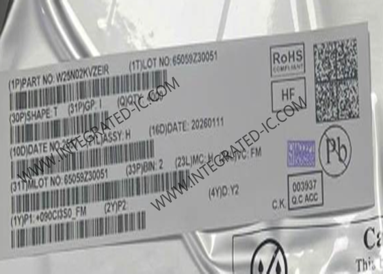 Bộ nhớ IC Chip W25N02KVZEIR 2Gbit Quad SPI Flash NAND Memory IC WDFN8