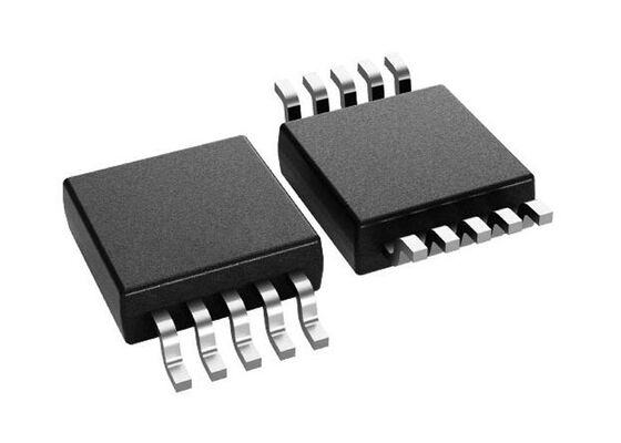 Chip IC DAC7563SDGSR Bộ chuyển đổi DAC đầu ra điện áp được đệm, công suất thấp 12-Bit VSSOP-10