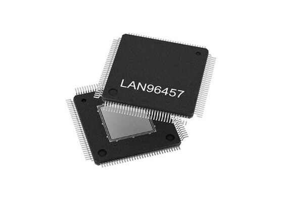 LAN96457FT-I / 8MW Ethernet IC 7-Port Ethernet Switch với tích hợp 10/100/1000BASE-T PHYs