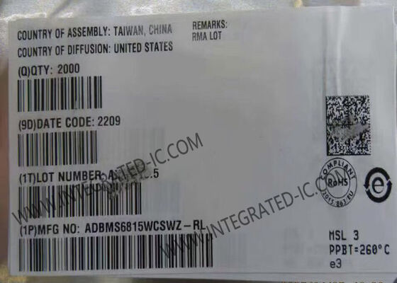 ADBMS6815WCSWZ Chip mạch tích hợp 12 kênh Multicell Battery Monitor