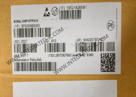 S29GL128P10TFI010 128Mbit Không dễ bay hơi NOR Flash Memory IC với Công nghệ MirrorBit 90 nm
