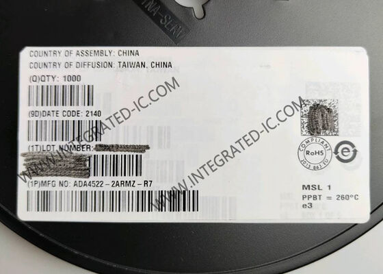 Chip mạch tích hợp ADA4522-2ARMZ 2.7MHz Bộ khuếch đại hoạt động không chuyển động MSOP-8
