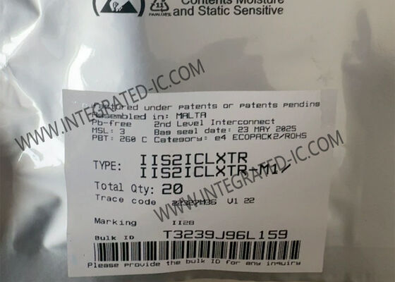 Bộ cảm biến IC IIS2ICLXTR 2 trục kỹ thuật số khuynh hướng đo cảm biến chuyển động