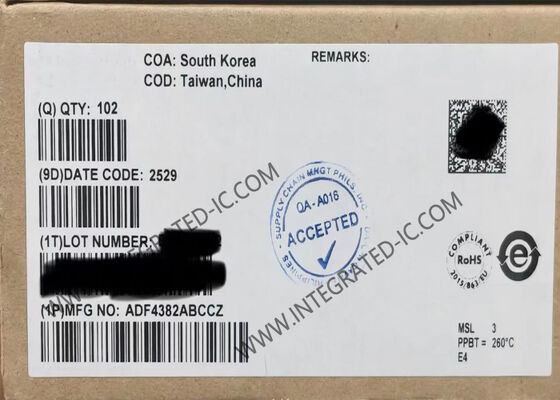 Mô-đun truyền thông không dây ADF4382ABCCZ Phân số N Phân đoạn khóa vòng lặp LGA-48