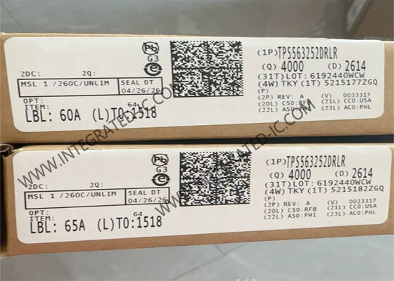 Chip Tích hợp TPS563252DRLR, Điện áp đầu vào 3V đến 17V, Dòng 3A, Bộ chuyển đổi Buck đồng bộ 1.2MHz
