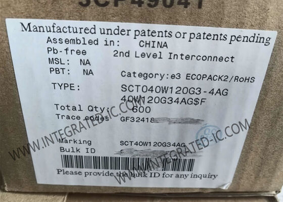 Chip mạch tích hợp SCT040W120G3-4AG Transistor điện Silicon Carbide ô tô